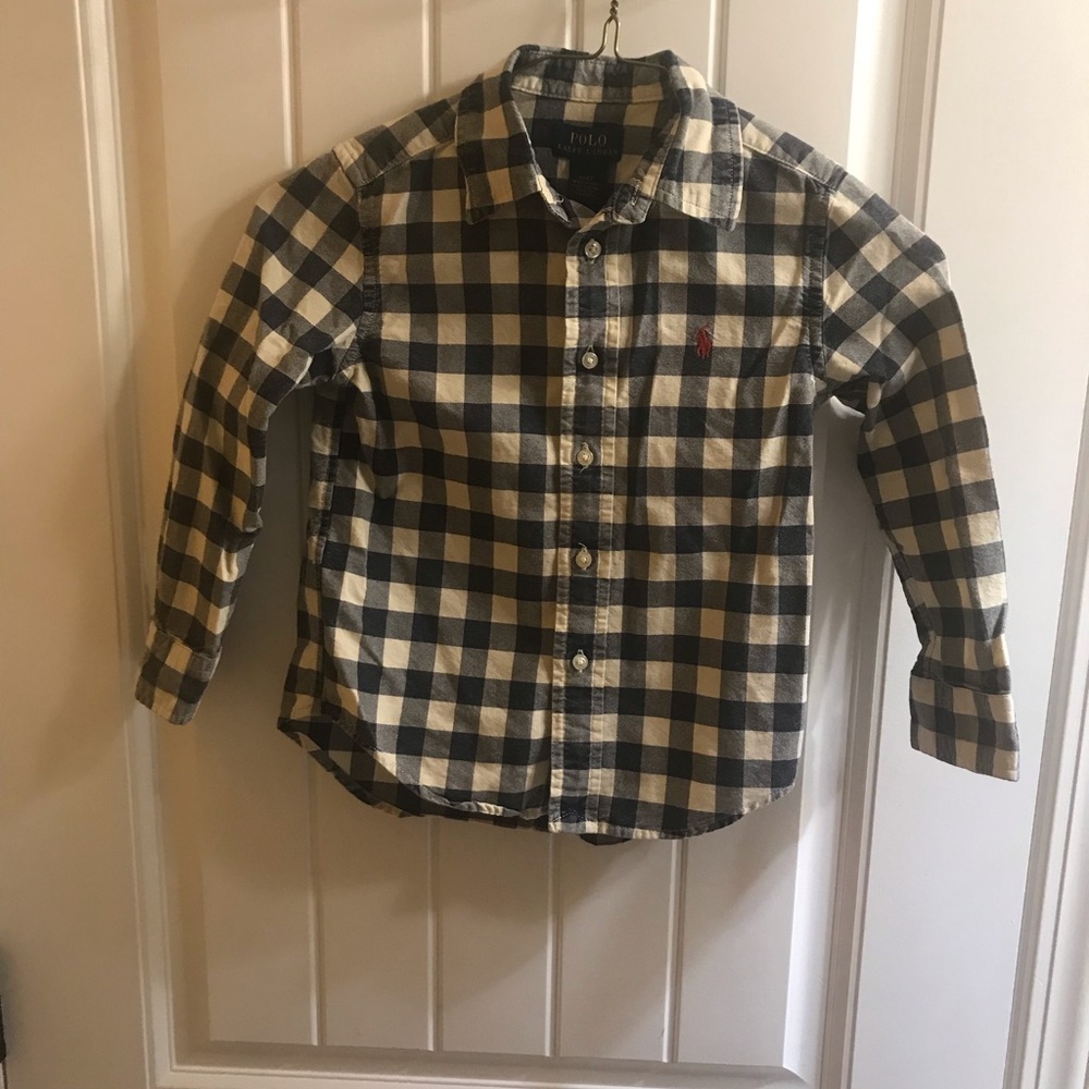 Boys 4T Polo long sleeve button up